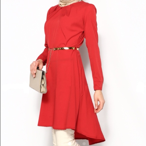 Formal Long Sleeve Dress/Tunic - Picture 2 of 6